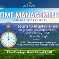 ADHD Time Management Workshop - Mar 2026 - Pay It Forward